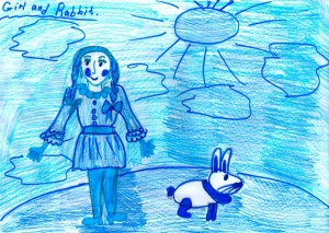 Ученический проект. 3 класс. / Paint it Blue!