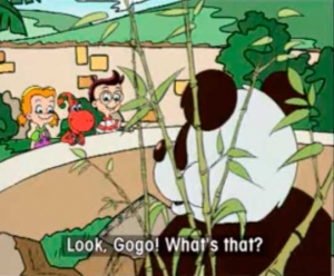 Gogo loves English. 05. Is that a tiger? / Это тигр?