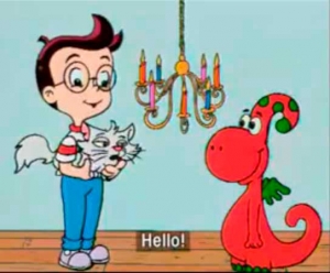 Gogo loves English. 01. My name&rsquo;s Gogo. / Меня зовут Гого.